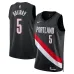 Camiseta Swingman de Portland Trail Blazers Jrue Holiday - Edición Icono - Negra