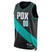 Portland Trail Blazers 2025/26 Maillot Swingman Unisexe - Édition Ville - Noir