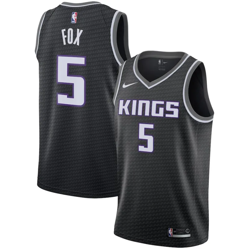 De'Aaron Fox, Sacramento Kings 2018/19 Noir