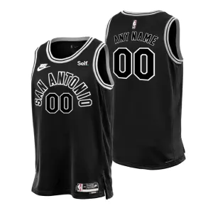 San Antonio Spurs. Edizione classica 2022/23. Nero