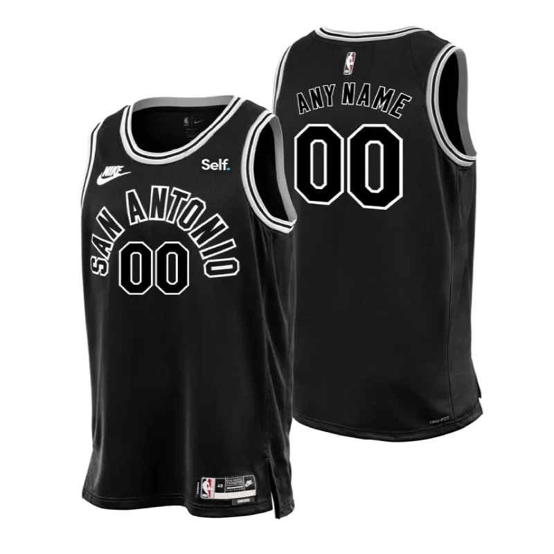 San Antonio Spurs. 2022/23 Classic Edition. Black
