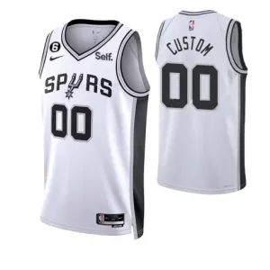 San Antonio Spurs. Edizione associativa 2022/23. Bianco