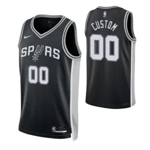 San Antonio Spurs. 2022/23 Icon. Nero