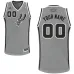 San Antonio Spurs. Édition personnalisée. Gris
