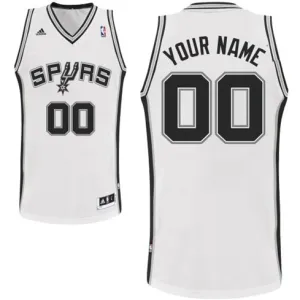San Antonio Spurs. Édition personnalisée. Blanc