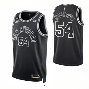 Sandro Mamukelashvili. San Antonio Spurs. 2022/23. Nero