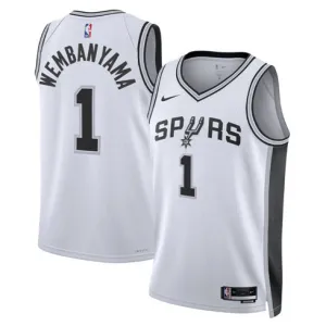 Victor Wembanyama. San Antonio Spurs. 2023. Bianco