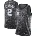 Kawhi Leonard. San Antonio Spurs. City Edition. Grau