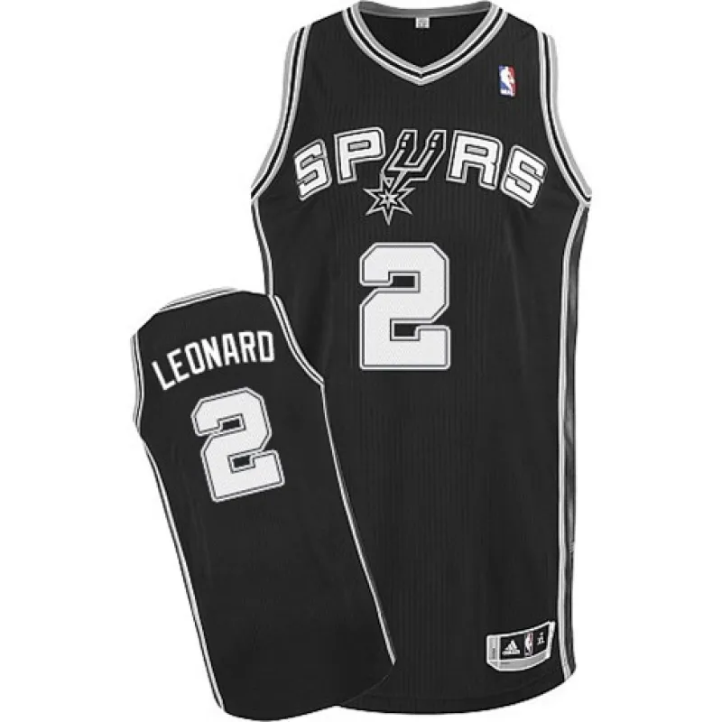 Kawhi Leonard. San Antonio Spurs. Negro