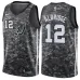 LaMarcus Aldridge. San Antonio Spurs. Édition de la ville. Gris