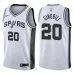 Manu Ginobili. San Antonio Spurs. Edición de la asociación. Blanco