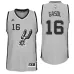 Pau Gasol. San Antonio Spurs. Gray