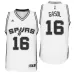 Pau Gasol. San Antonio Spurs. Blanco