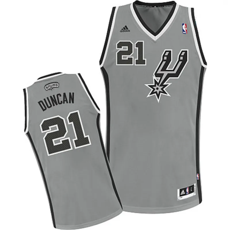 Tim Duncan. San Antonio Spurs. Grau