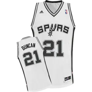 Tim Duncan. San Antonio Spurs. 2011/2012. Blanco