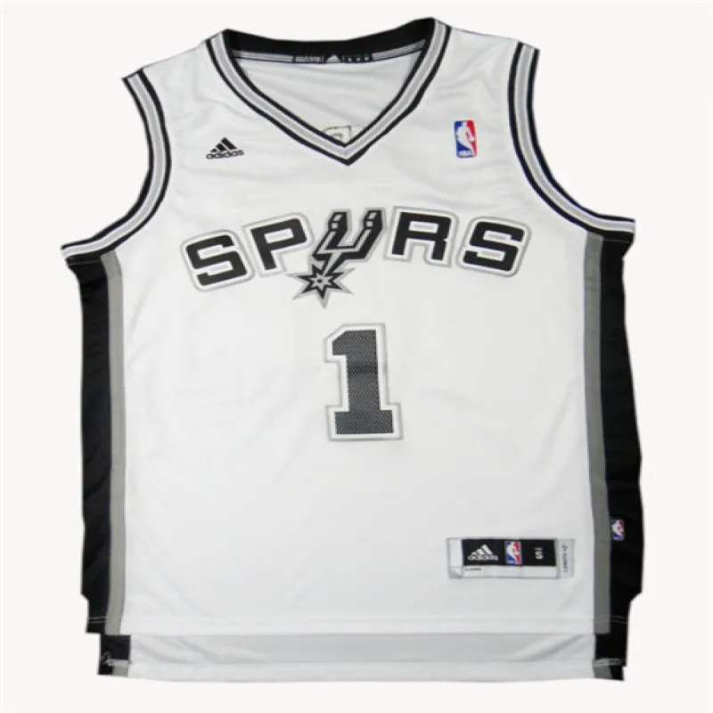 Tracy McGrady. San Antonio Spurs. Blanc