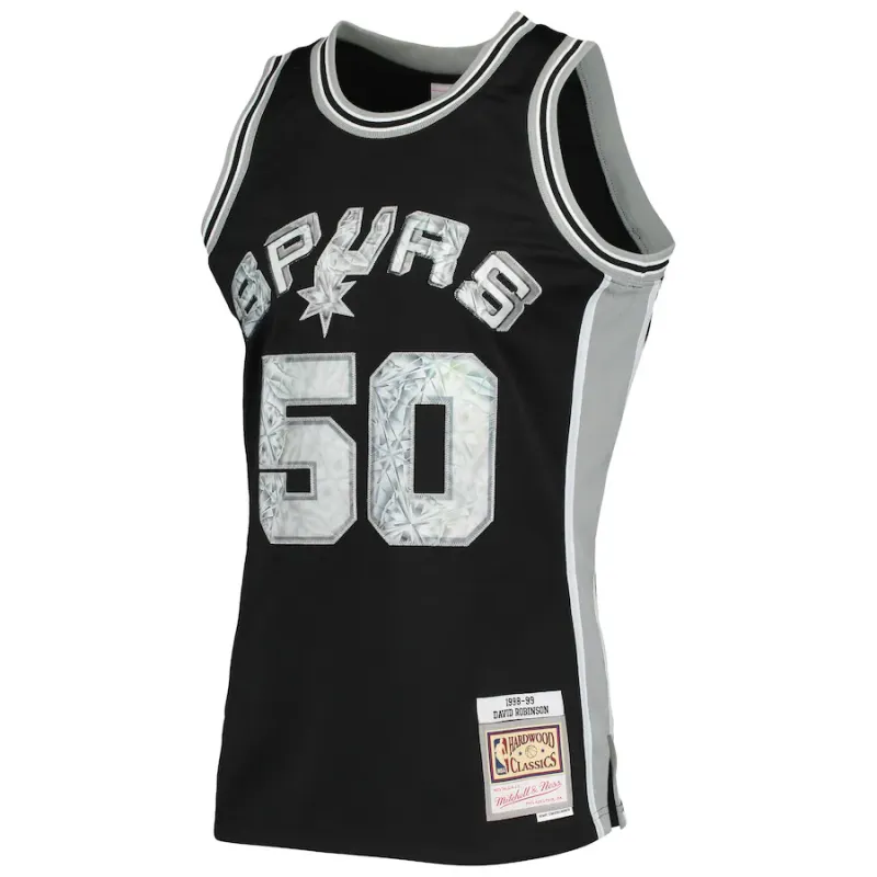 David Robinson San Antonio Spurs 1998/99 75th Anniversary Diamond Jersey