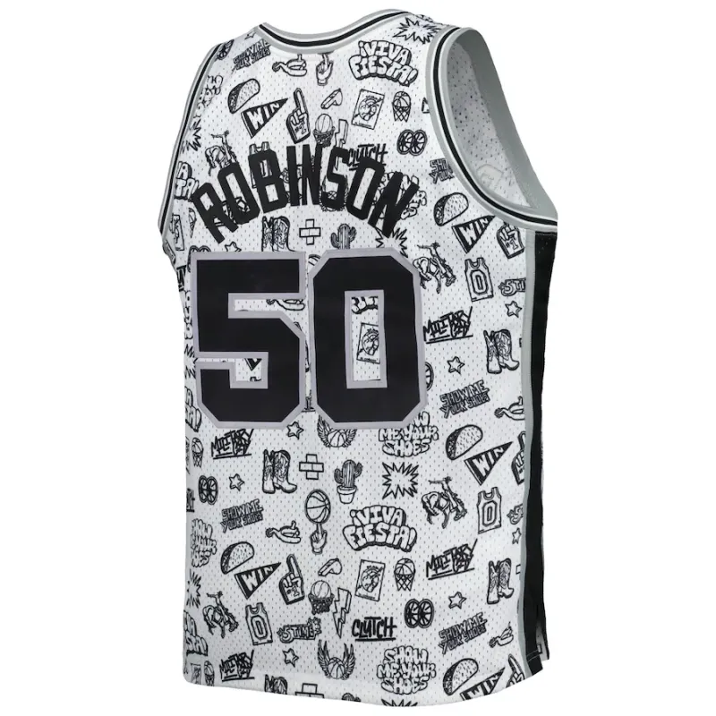 David Robinson, San Antonio Spurs, 1998/99, Blanc