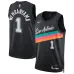 SAS Wembanyama 2025/26 City Edition Schwarzes Trikot
