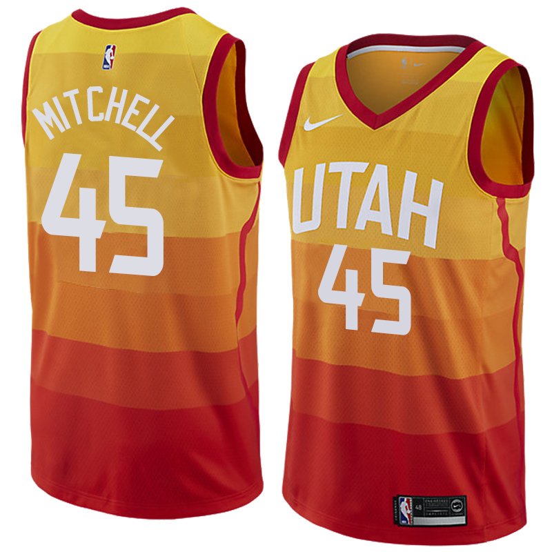 Donovan Mitchell, Utah Jazz, Édition Ville, Orange
