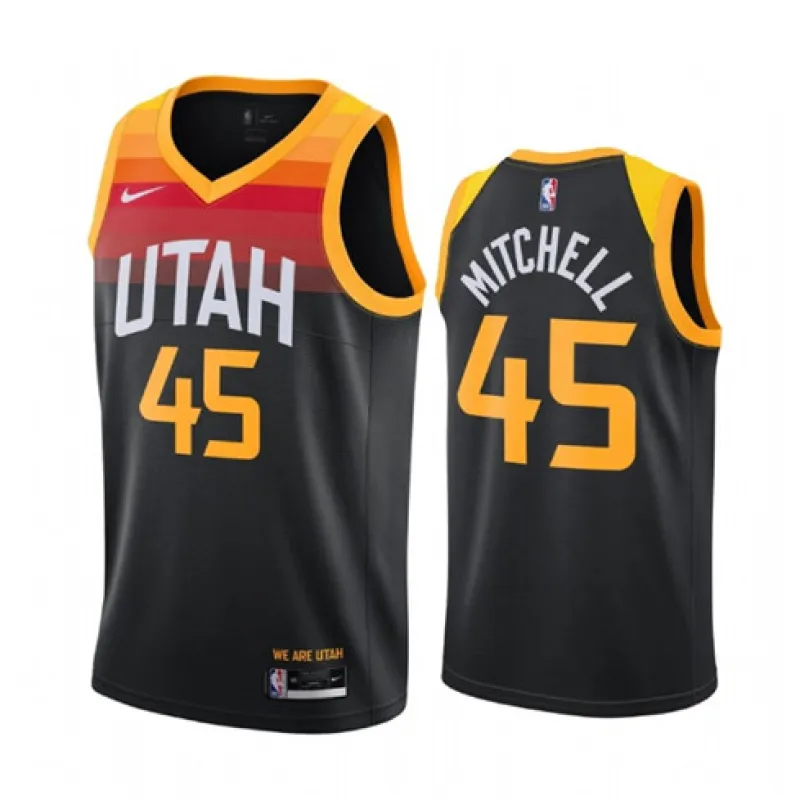 Donovan Mitchell, Utah Jazz, Édition Ville 2020/21, Noir