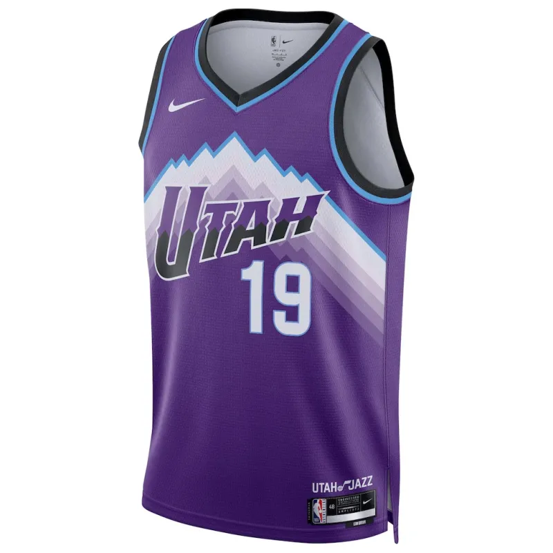 Utah Jazz Ace Bailey Swingman Trikot - Icon Edition - Lila