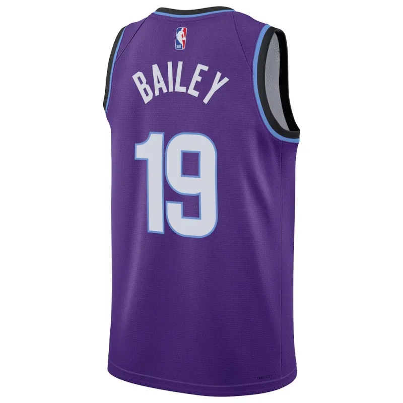 Utah Jazz Ace Bailey Swingman Trikot - Icon Edition - Lila