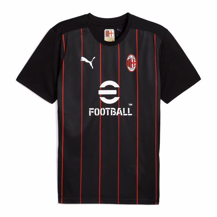 AC Milan Pre-match Training 2024/25 Black Jersey