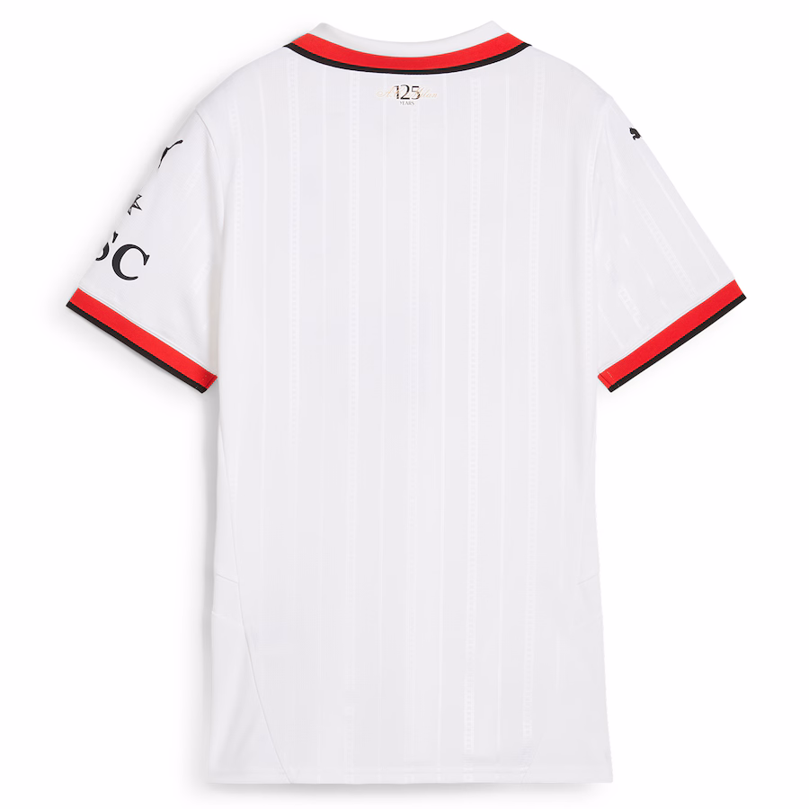 Maillot d'extérieur 2024/25 des femmes du AC Milan - Blanc