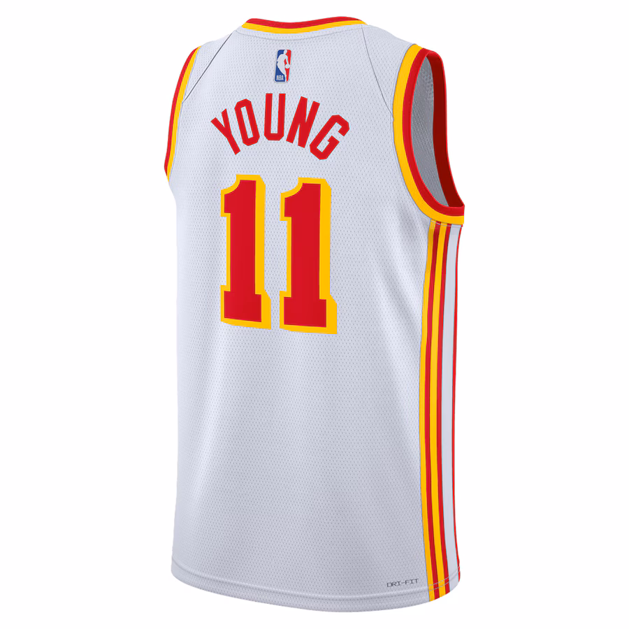 Maillot Trae Young Atlanta Hawks Association Edition (Mixte)