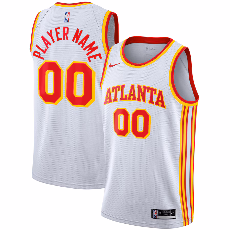 Canotta Basket Personalizzata Atlanta Hawks Association Edition 20/21
