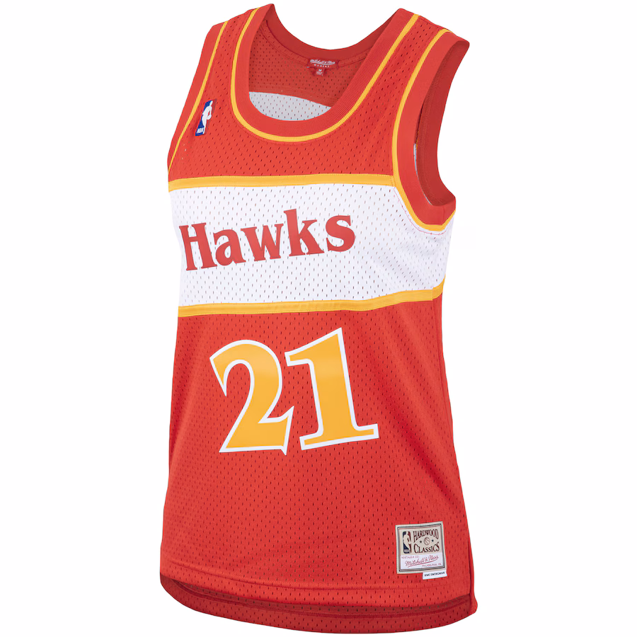 Maillot Dominique Wilkins Atlanta Hawks Mitchell & Ness HWC Femme