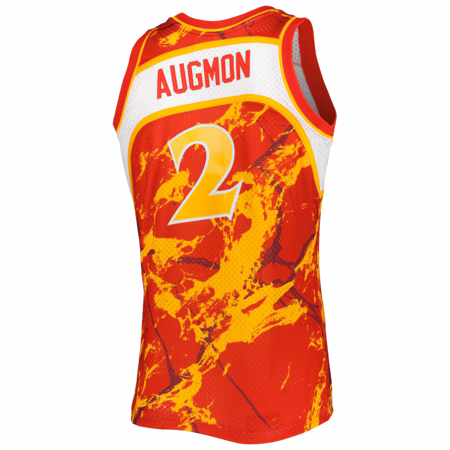 Maillot Stacey Augmon Atlanta Hawks Mitchell & Ness 1991/92 Marble