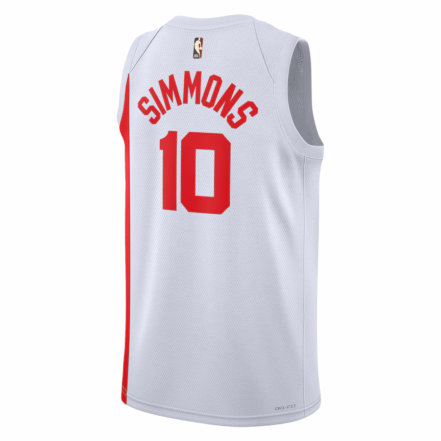 Camiseta Swingman de los Brooklyn Nets de Ben Simmons - Edición Clásica - Blanco