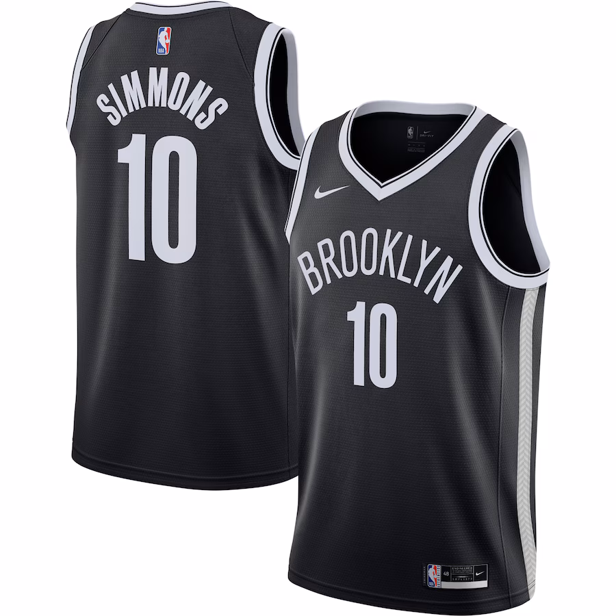 Ben Simmons Brooklyn Nets 2021/22 Swingman-Jersey - Icon-Edition - Schwarz