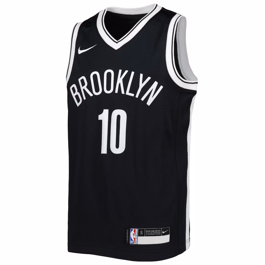 Camiseta Swingman Juvenil de los Brooklyn Nets de Ben Simmons - Édition Icon - Negro