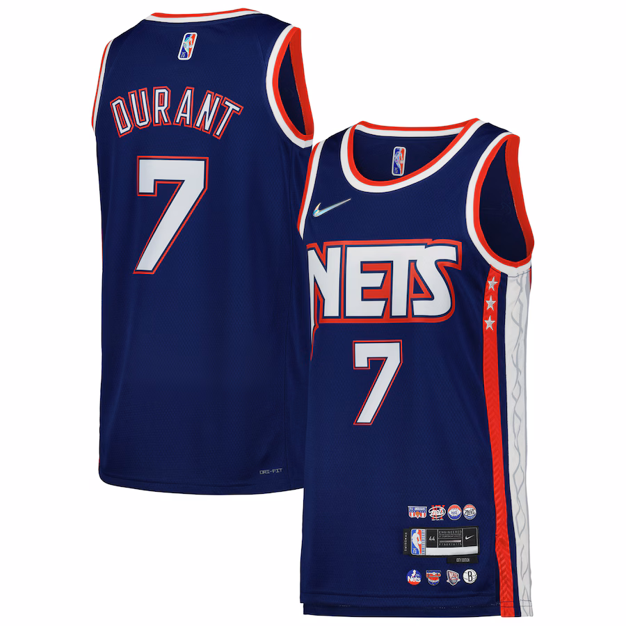 Camiseta Kevin Durant Brooklyn Nets - City Edition Swingman