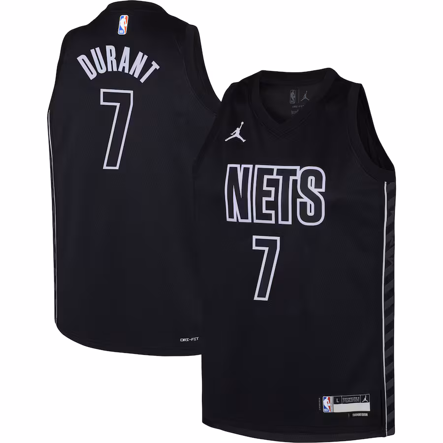 Maglia Kevin Durant Brooklyn Nets youth Swingman Statement Edition