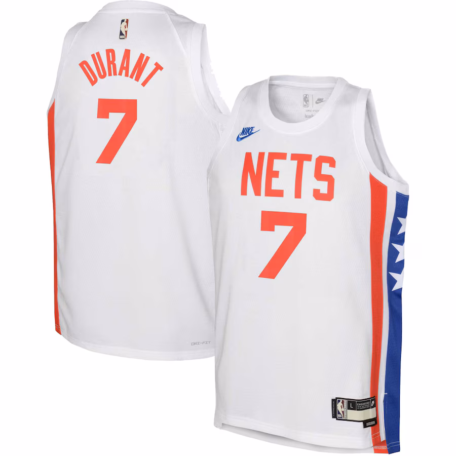 Kevin Durant Brooklyn Nets Jugend 2022/23 Swingman Classic Edition Trikot
