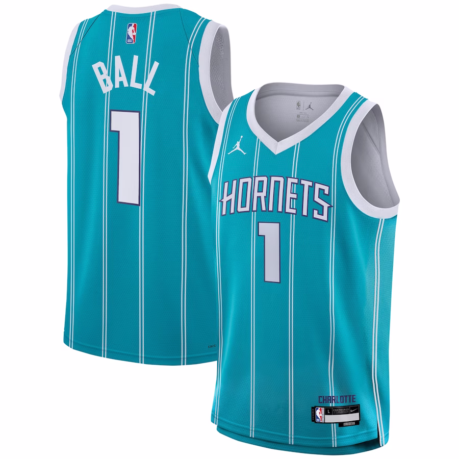 Canotta Basket LaMelo Ball Charlotte Hornets Swingman
