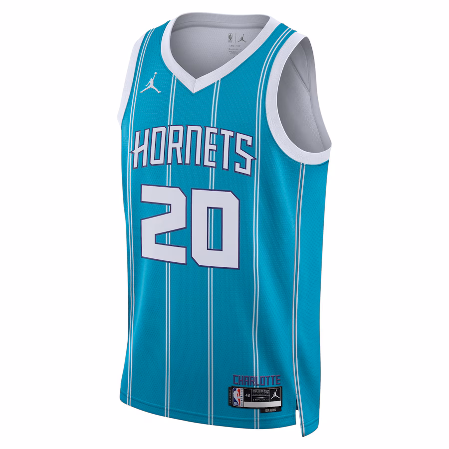 Camiseta Gordon Hayward Charlotte Hornets Jordan Brand Swingman Unisex