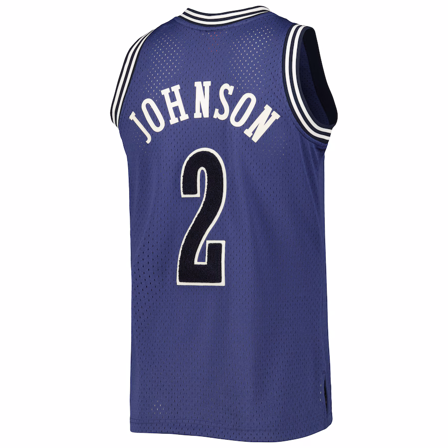 Larry Johnson Charlotte Hornets Mitchell & Ness 1994/95 Hardwood Classics Jersey