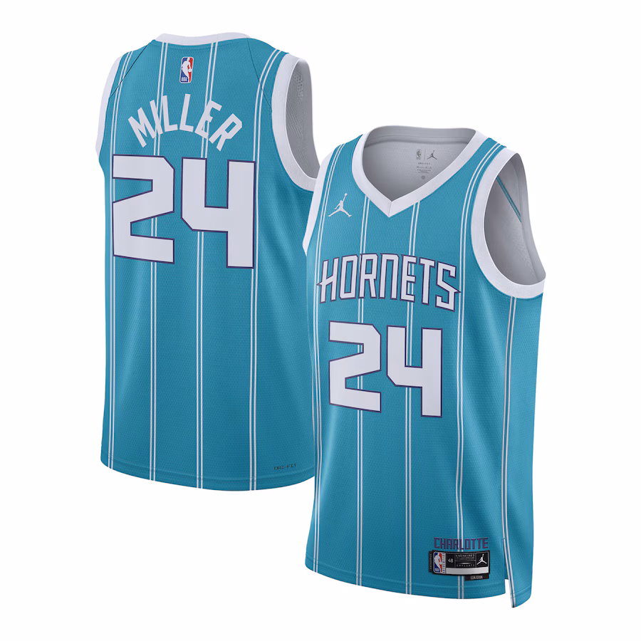 Canotta Basket Brandon Miller Charlotte Hornets NBA Draft Edition