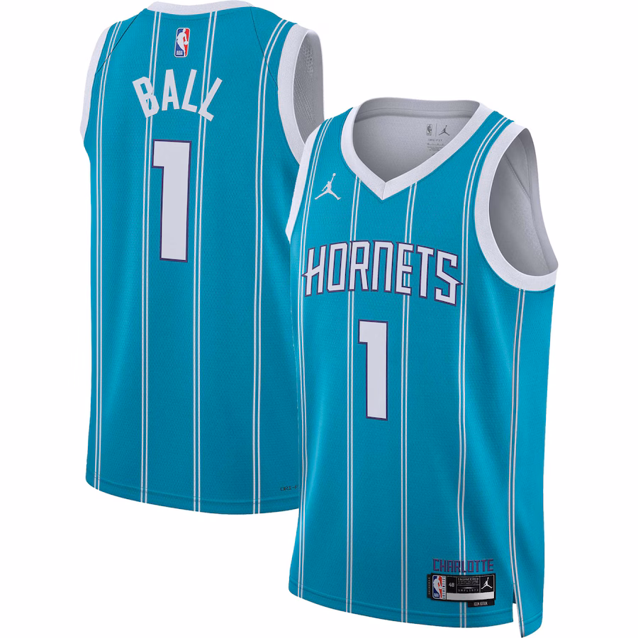 Canotta Basket LaMelo Ball Charlotte Hornets Jordan Brand Swingman Unisex