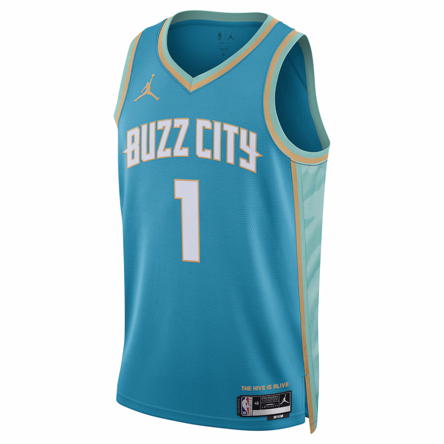 Maillot LaMelo Ball Charlotte Hornets 2023/24 City Edition Jordan Brand