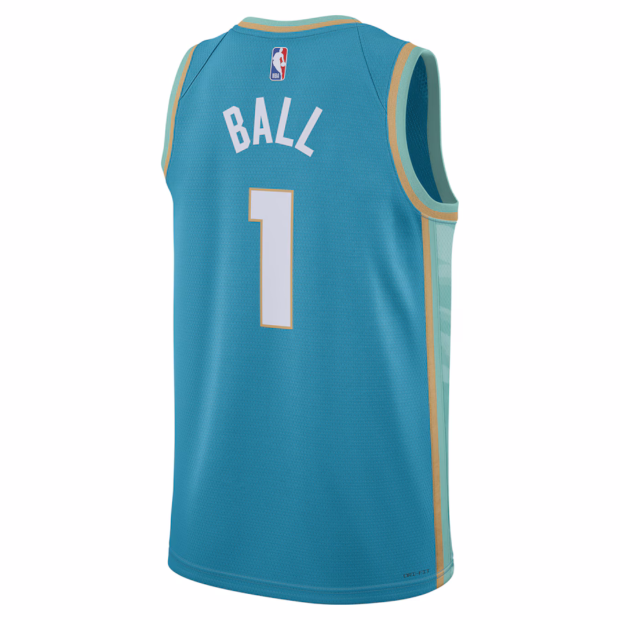 Maillot LaMelo Ball Charlotte Hornets 2023/24 City Edition Jordan Brand