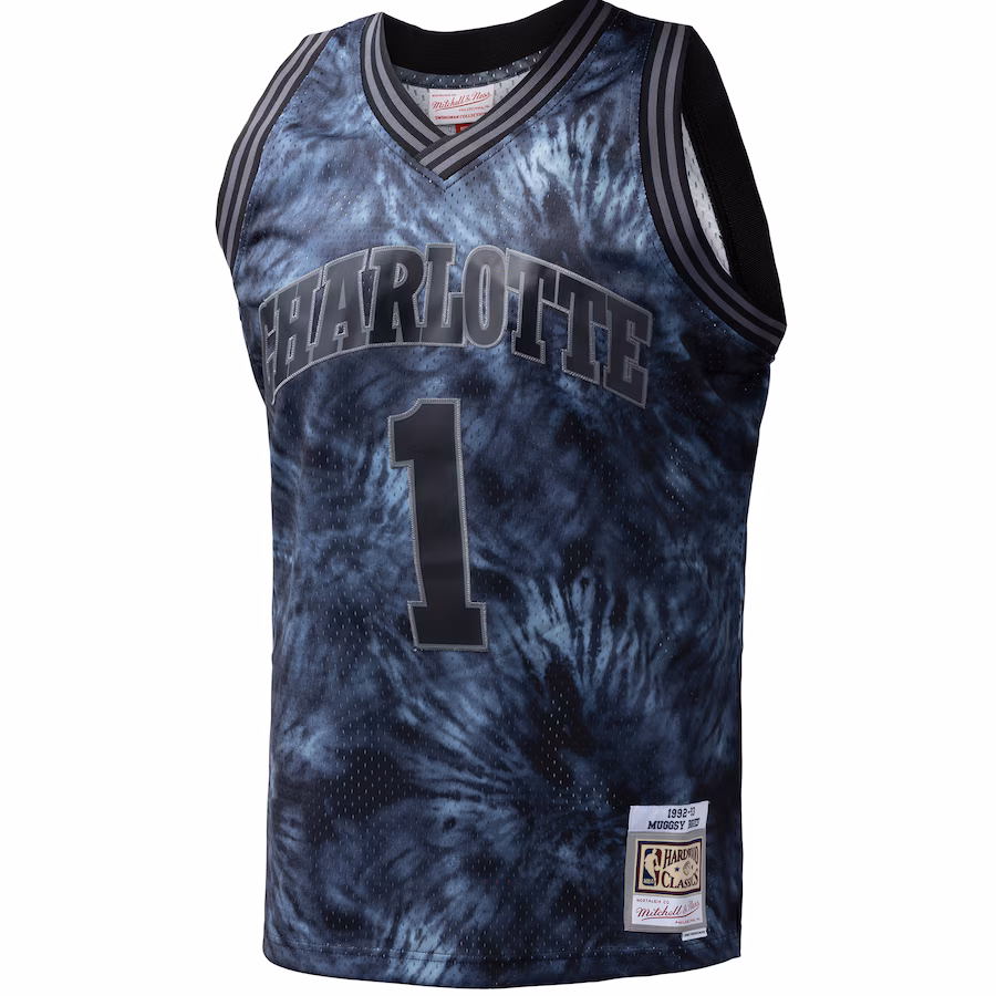 Mitchell & Ness Muggsy Bogues Hornets Retro Trikot 1992/93 - Hardwood Classics