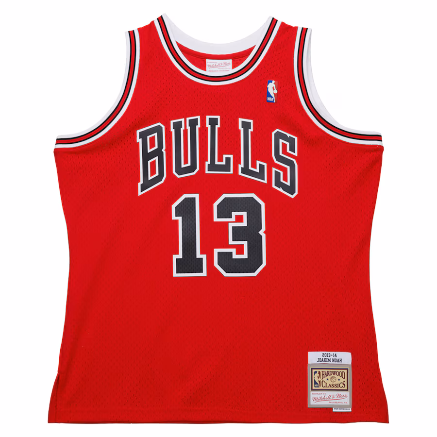 Joakim Noah Chicago Bulls Mitchell & Ness 2013/14 Saison Klassische Edition Swingman-Jersey - Rot