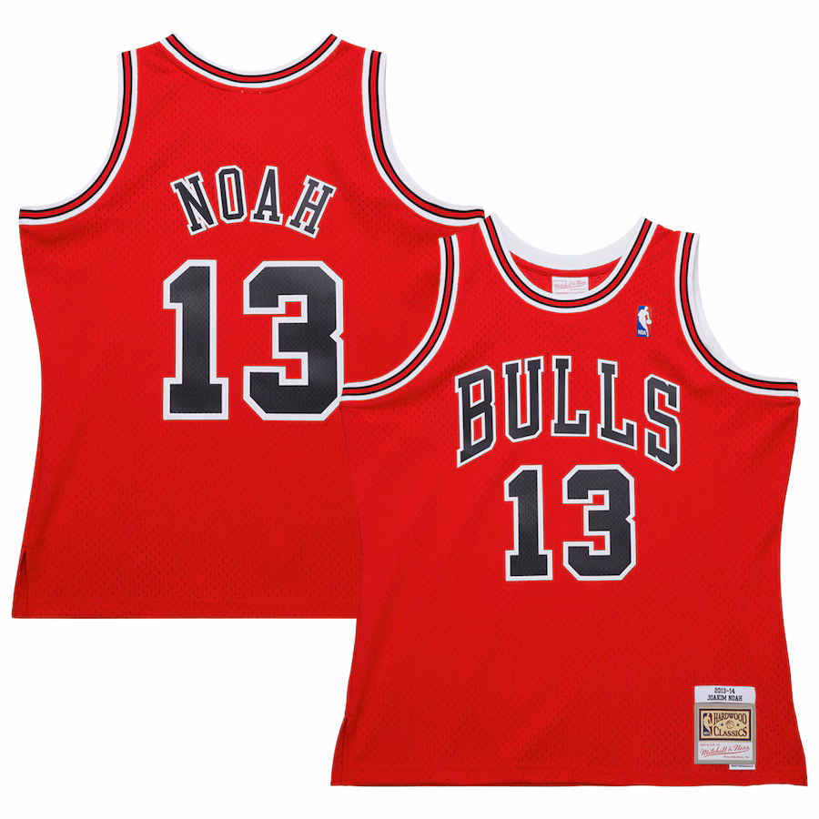 Joakim Noah Chicago Bulls Mitchell & Ness 2013/14 Saison Klassische Edition Swingman-Jersey - Rot