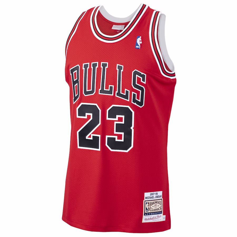 Michael Jordan Chicago Bulls Mitchell & Ness 1997/98 Hardwood Classics Jersey - Scharlachrot